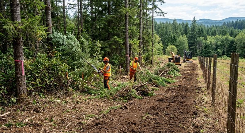 Land Clearing in Gwinnett County, GA